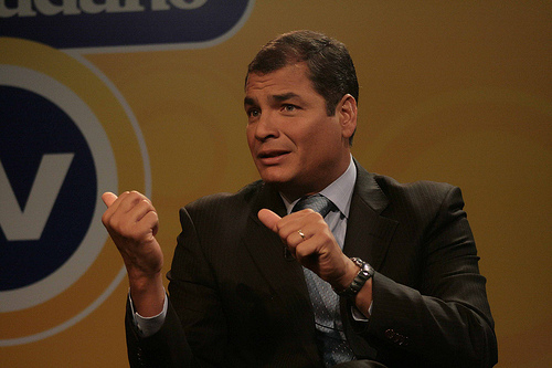 Presidente de Ecuador viaja a Cumbre Climática en Cancún