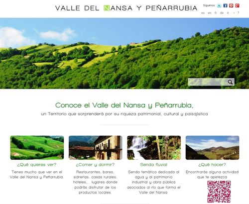 La Fundación Botín lanza la web valledelnansa.org para promocionar el Valle del Nansa y Peñarrubia