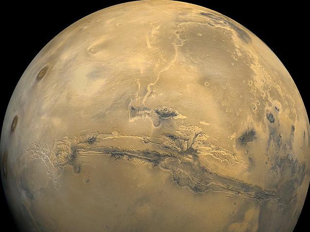 “Un mundo de hierro y azufre como es Marte