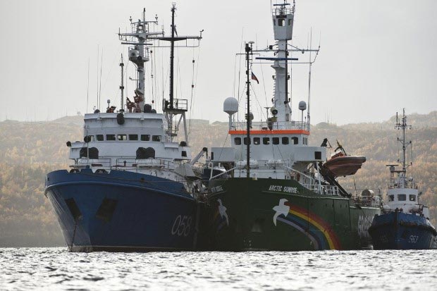 Denegada la libertad bajo fianza al capitán del Arctic Sunrise