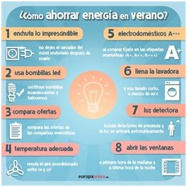 8 consejos para ahorrar energía
