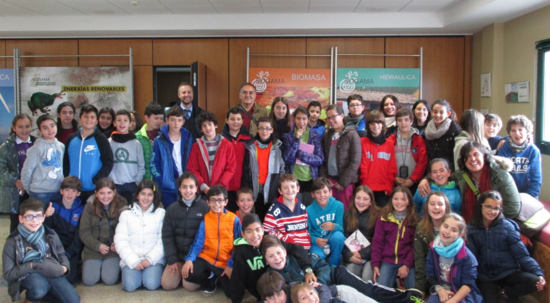 Varios colegios gallegos visitan el complejo de Cerceda en el marco del programa ‘Recíclate con Sogama 2015-2016’
