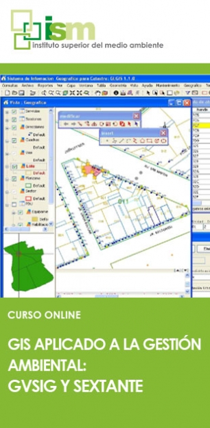 Curso online de SIG aplicados a la gestión ambiental: gvSIG y SEXTANTE
