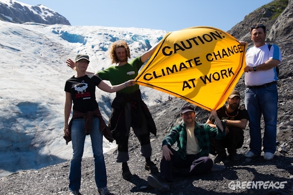 Diario de a bordo/ Aquí estaba el glaciar Exit