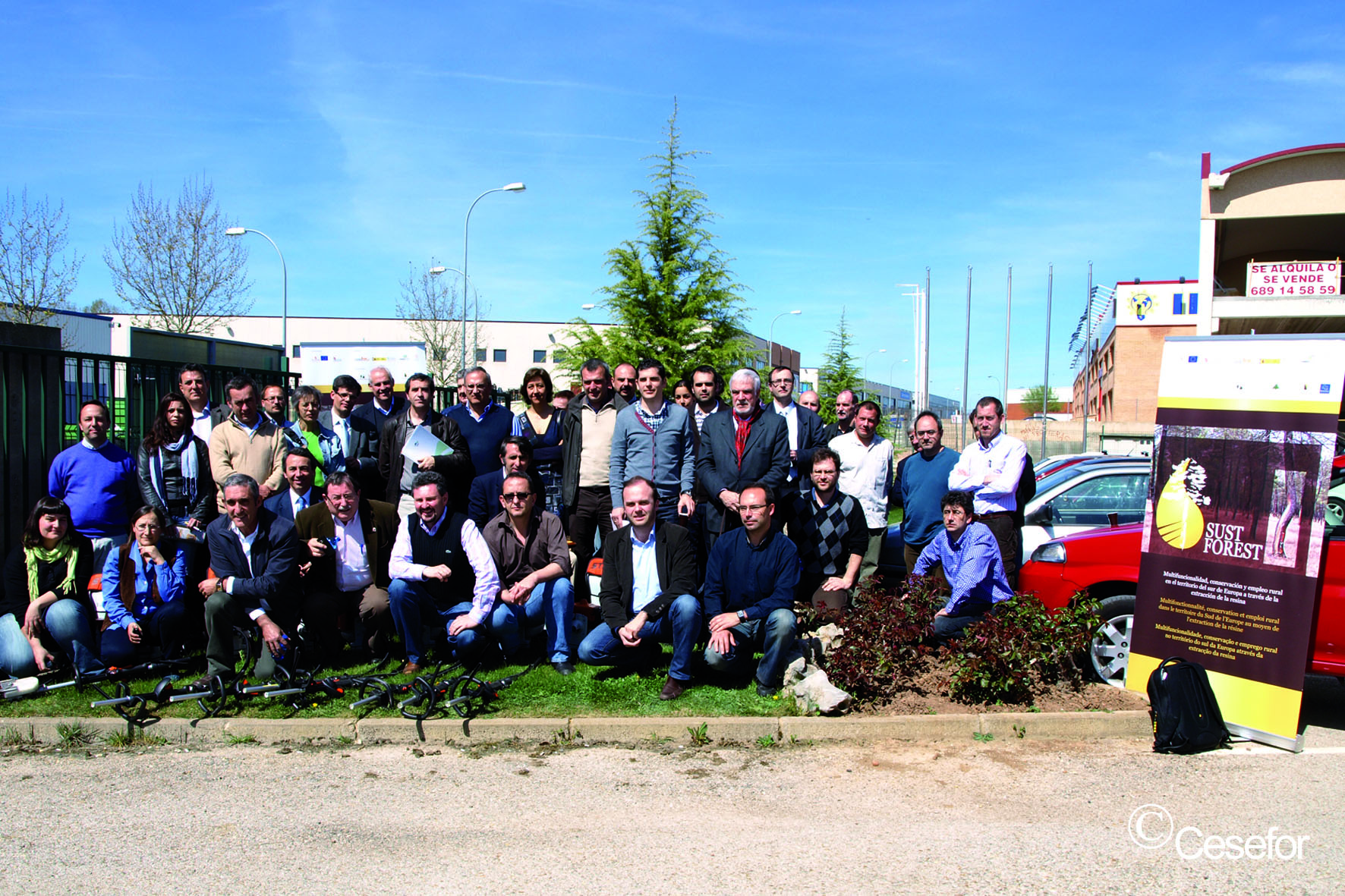 Los asistentes al Seminario del Proyecto SUST-FOREST corroboran las posibilidades de relanzamiento del sector de la resina en el Sudoe
