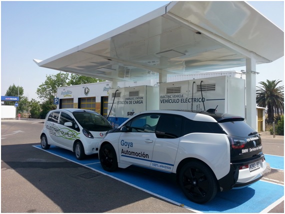 España es pionera en las “electrolineras”