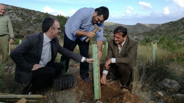 Repoblando la finca ‘Sa Duaia’ en Baleares