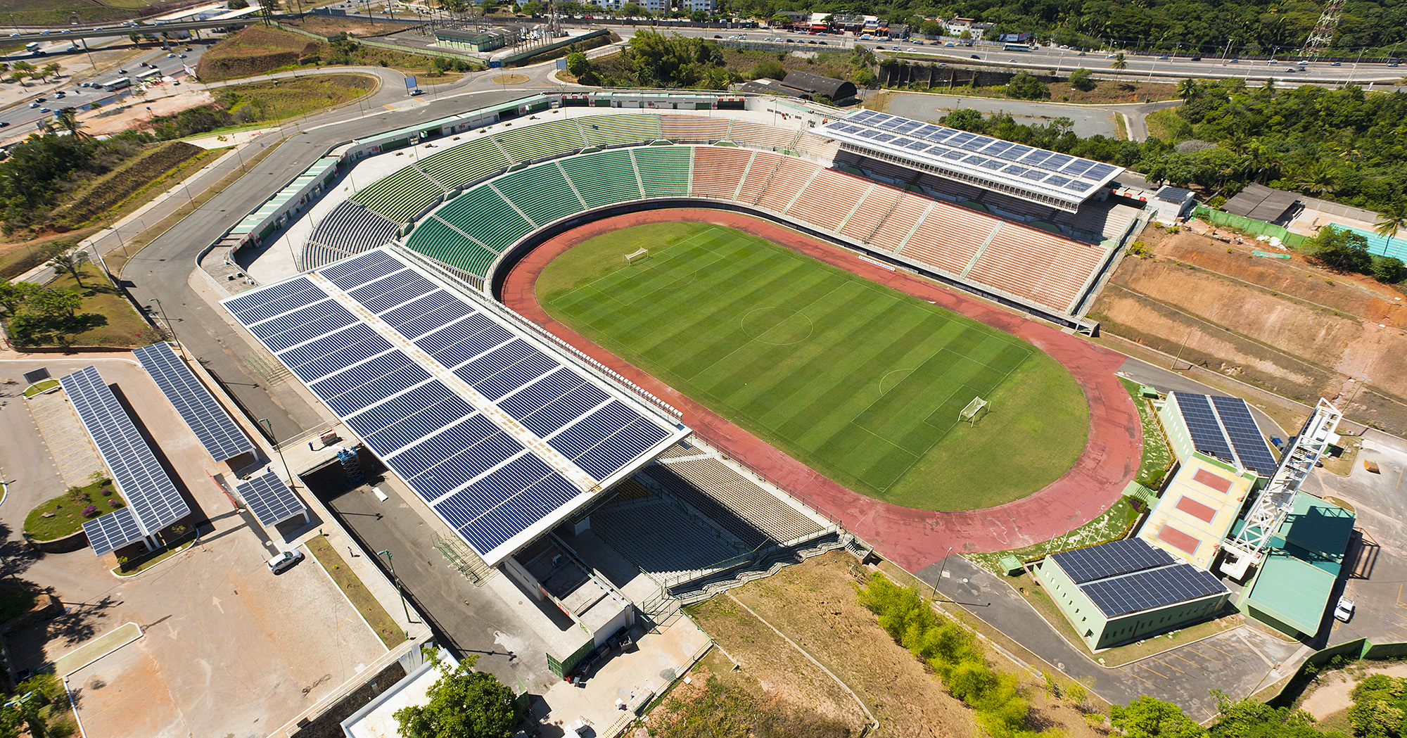 Neoenergia comienza la construcción de la planta solar en el estadio de fútbol de Arena Pernambuco