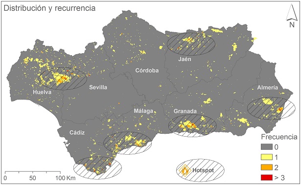 La provincia de Málaga ‘azotada’ por los incendios forestales