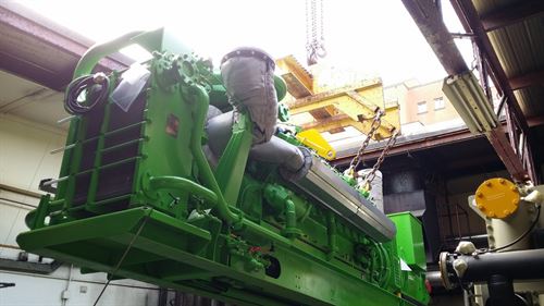 El Hospital Josep Trueta ahorra energía con un nuevo motor de cogeneración