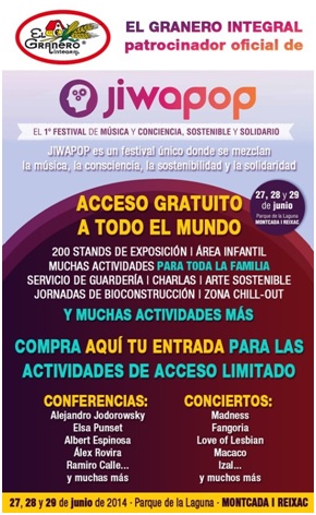 ‘Jiwapop’ el festival de música y consciencia