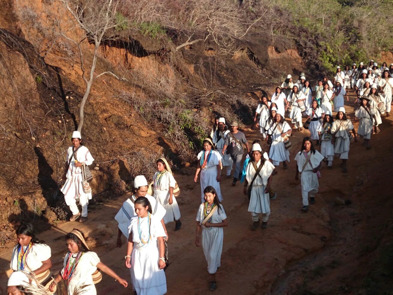 Los Arhuacos recuperan tierras en el "Corazón del Mundo"