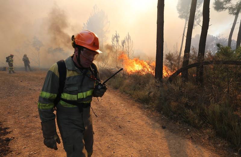 Activos tres incendios en la provincia de León