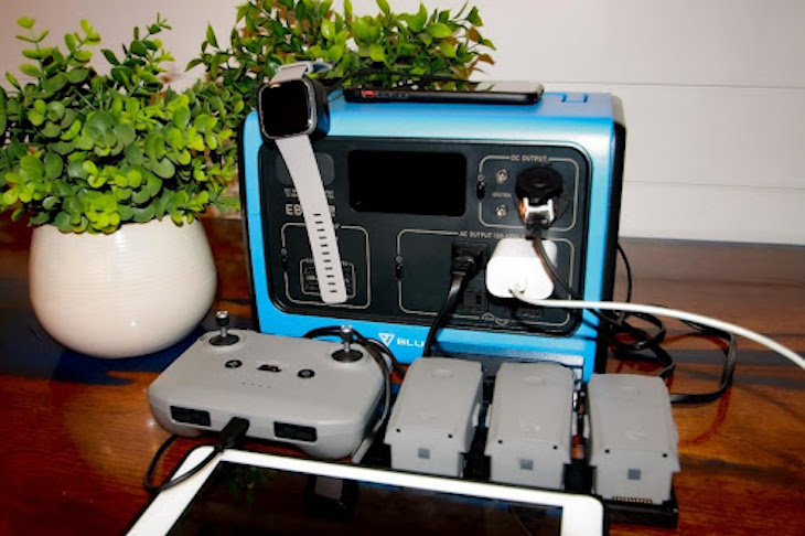 BLUETTI EB55: la excelencia en centrales eléctricas portátiles