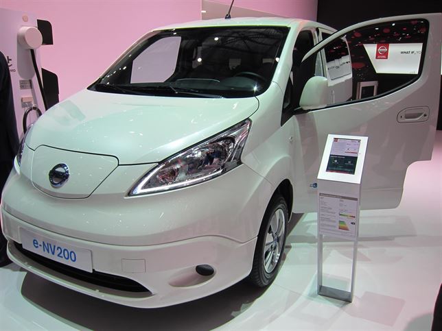 Nissan presenta la versión de siete plazas de la eléctrica e-NV200
