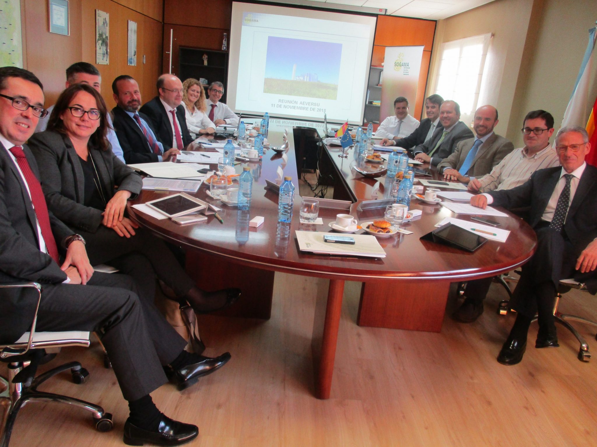 Galicia. Gerentes de las plantas asociadas a Aeversu se reúnen en Sogama