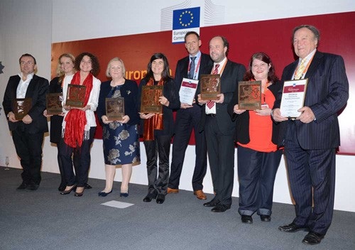 Red emprendeverde premiadacon el Premio Europeo a la Promoción Empresarial 2015