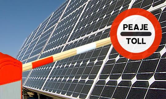 Peaje al autoconsumo: ¡El despropósito mayúsculo!