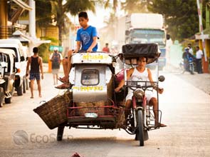 Electric tricycles to face environment
