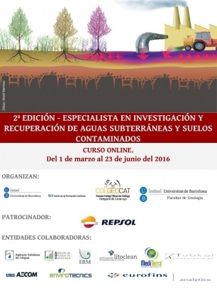 2ª Edición - Especialista en Investigación y Recuperación de Aguas Subterráneas y Suelos Contaminados