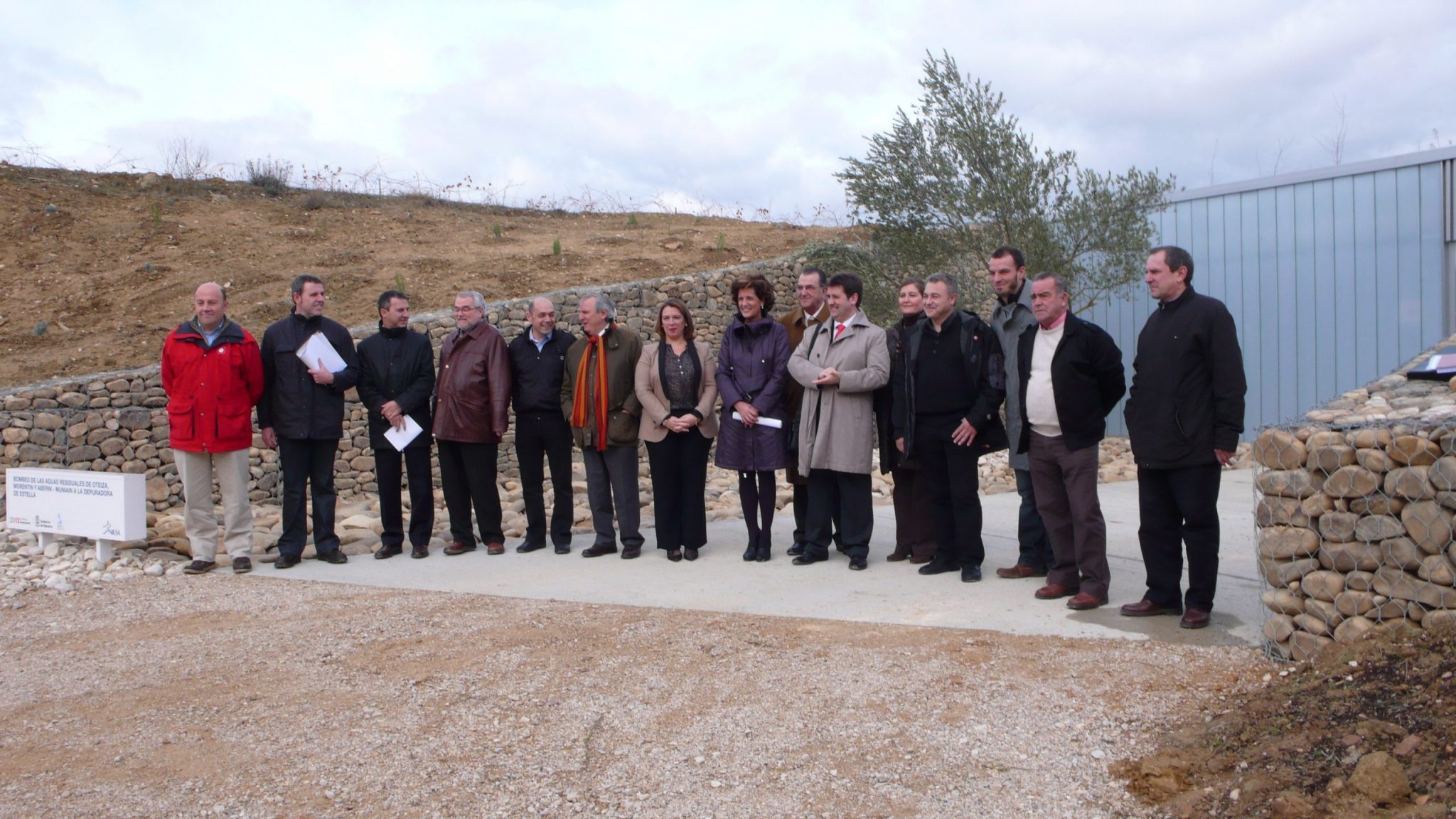 Inaugurada la instalación de tratamiento de aguas residuales de Oteiza