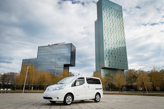 Nissan mejora la autonomía del e-NV200 en un 60%