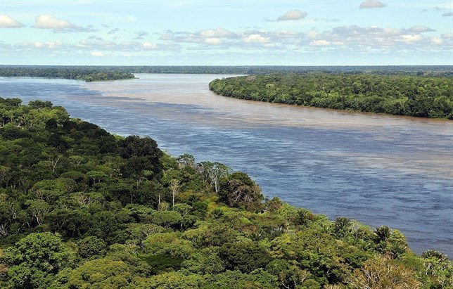 El Río Amazonas existe hace nueve millones de años