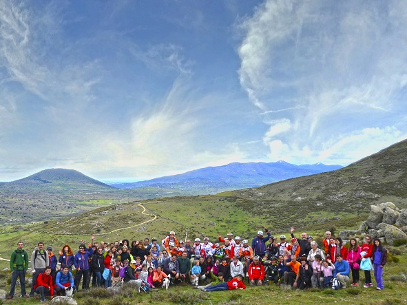 El camino de El Espinar hacia la Reserva de la Biosfera