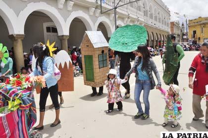 Corso Infantil: Niños promueven el cuidado del medio ambiente