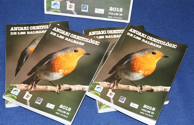 30º volumen del anuario ornitológico de las Islas Baleares