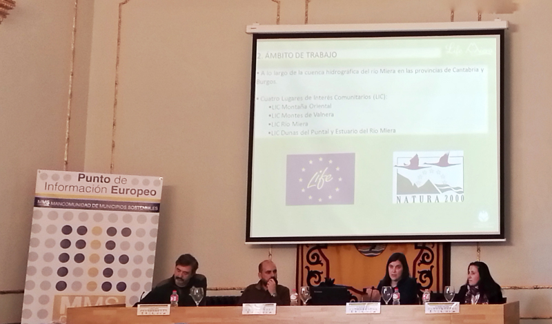 Participación del proyecto LIFE Miera en la I Jornada sobre Resultados de Proyectos Europeos en Cantabria