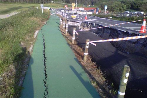 Cantabria. Concluye la reparación de las carreteras de acceso a la playa de Merón