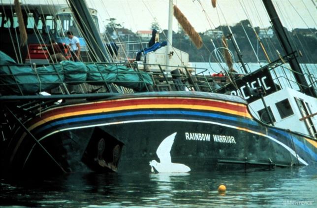 El espía francés que hundió el Rainbow Warrior