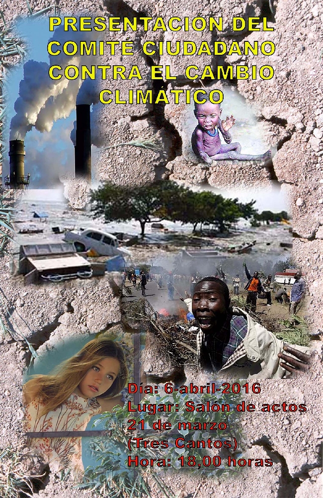 Se celebrará en Madrid un comité ciudadano para luchar contra el cambio climático