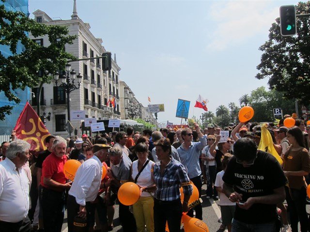 Plataforma del Sur advierte en Europa que el fracking "hipoteca el futuro" de dos tercios de Cantabria