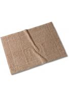 Alfombra de baño algodon ecológico rizo beige
