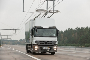 Siemens construye en Suecia la primera autopista eléctrica