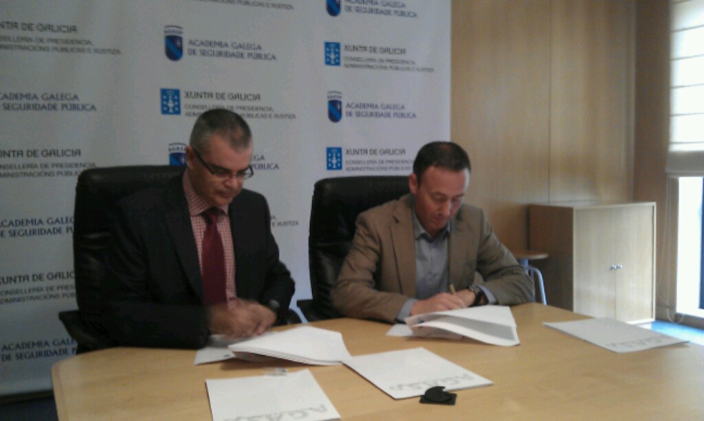 Sogama y la Academia Gallega de Seguridad Pública