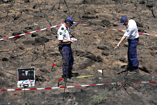 La Unidad de Policía adscrita a la Junta esclareció el 73% de los incendios forestales investigados durante el primer semestre