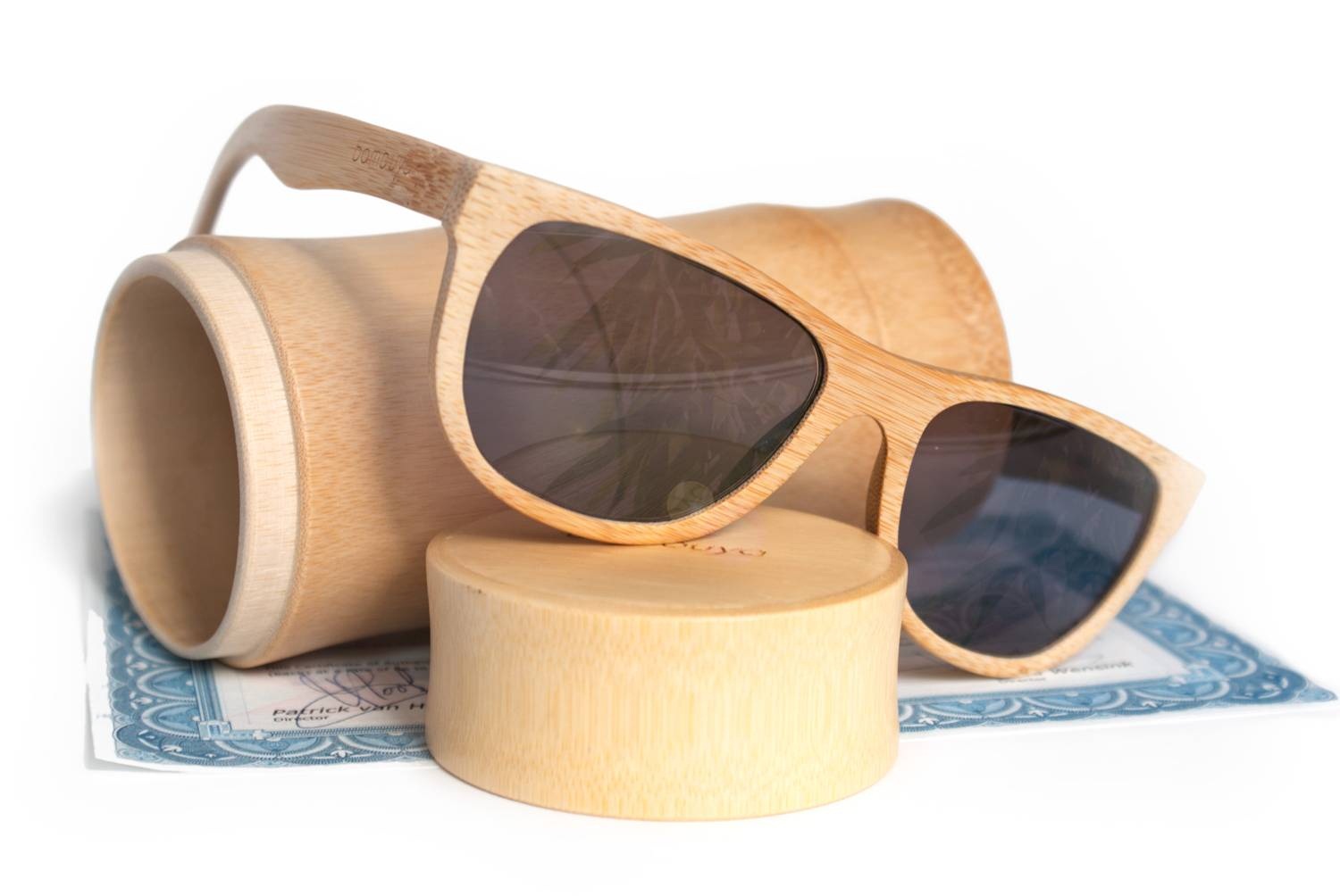 Gafas (de sol) de bambú sostenibles