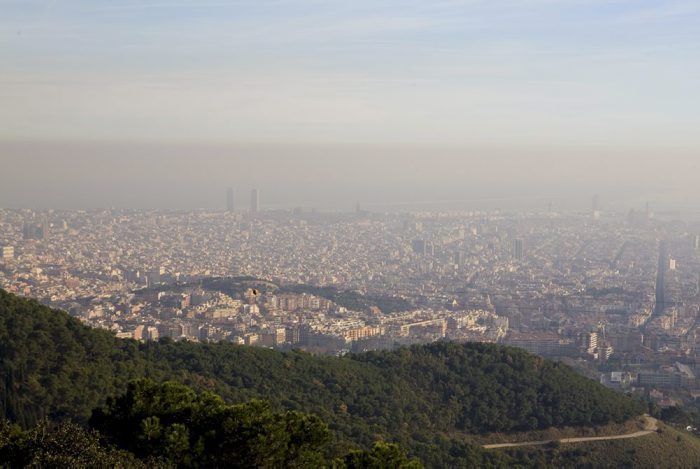 TES activa el protocolo por contaminación atmosférica en el área metropolitana de Barcelona