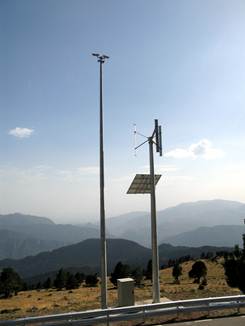 Nuevo sistema de videovigilancia alimentado con energías renovables