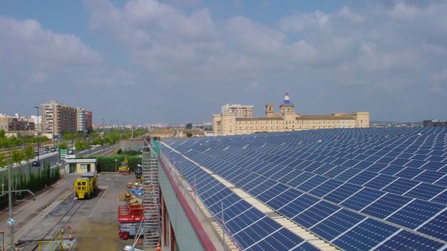 La energía solar ahorra a FGV 1