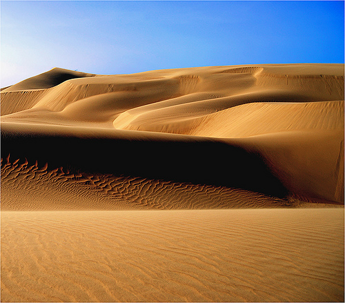 Los desiertos ocupan el 25% de la masa terrestre