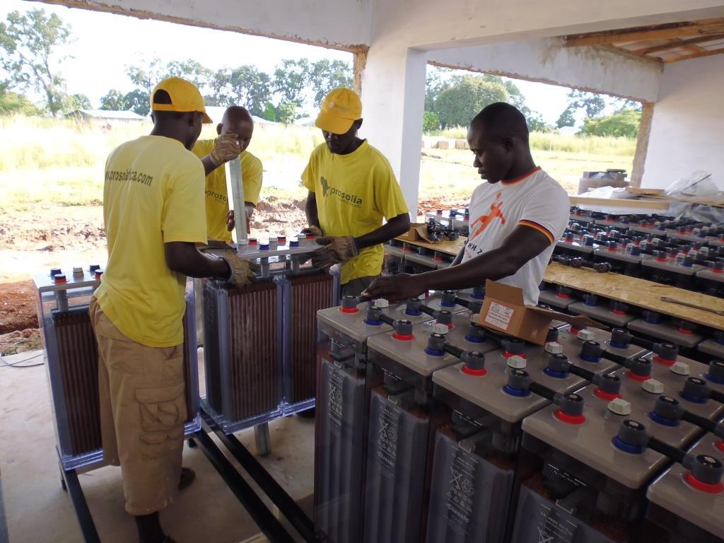 Prosolia está contruyendo una central solar en Guinea Bissau para dar energía a Bambadinca
