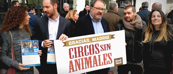 Los circos con animales no pisaran más Madrid