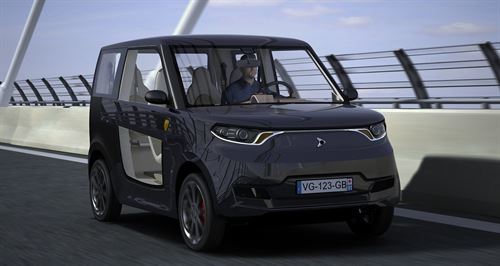 Coche eléctrico 100% reciclable