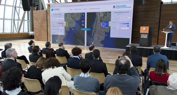 Argentina: El ministerio de Medio Ambiente lanzó un Sistema de Mapas de Riesgo del Cambio Climático