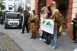 Los buitres de la Sierra de Esparteros y Susana Díaz