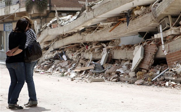 La extracción de agua influyó en el terremoto de Lorca